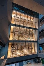 Latvian National Library, Bookshelf of the People, building designed by Gunars Birkerts,