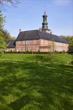 Castle outside Husum, North Friesland district, Schleswig-Holstein, Germany, Europe