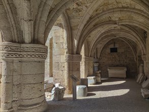 Archaeological Museum, former hospital of the Order of St John, 15th century, Old Town, Rhodes