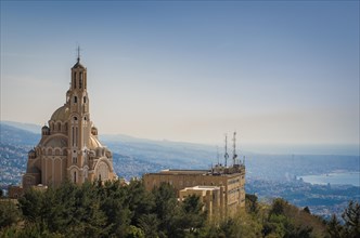 Catholic Lebanese Church, Hill Top in Harissa