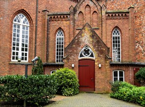Protestant Reformed St George's Church in the small town of Weener, district of Leer, Rheiderland,