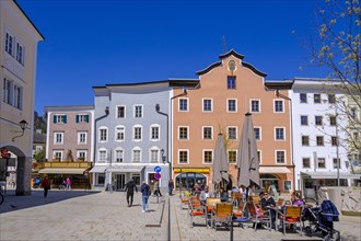 Matthias Bayhammer Platz, Hallein, Tennengau, Land Salzburg, Austria, Europe