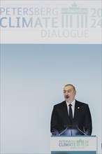 Ilham Aliyev, President of Azerbaijan, photographed during the Petersberg Climate Dialogue in