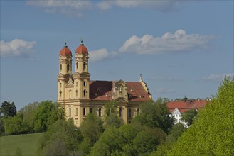 Schoenenbergkirche, pilgrimage church, church, baroque church, church, pilgrimage, pilgrims,