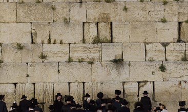 Wailing Wall, Western Wall, Jewish Quarter, Kotel, in the Old City of Jerusalem, Jerusalem, 23.04