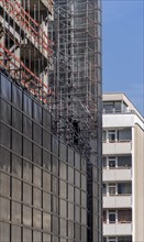 Construction sites and scaffolding, Berlin, Germany, Europe