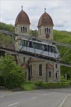 Mountain railway in Kuenzelsau, Talaecker, Greek Orthodox Church of Saints Constantine and Helena,