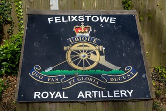 Royal Regiment of Artillery Detachment cadets, Felixstowe, Suffolk, England, UK