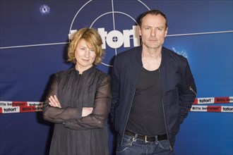 Corinna Harfouch and Mark Waschke at the premiere of Tatort: Am Tag der wandernden Seelen at the
