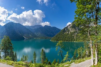 Plansee and Ammergau Alps, Tyrol, Austria, Europe