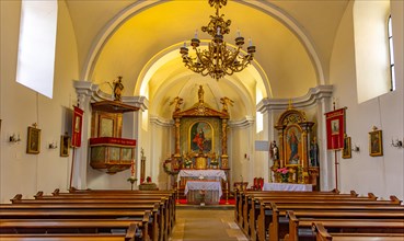 Church, Podersdorf, Parish of Podersdorf am See, Austria, Europe