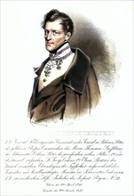 Alois Fuerst Liechtenstein (1780-1853), General of the Cavalry. Knight of the Golden Fleece,