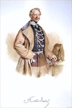 Franz Reichardt (1801-1890), Colonel, Commander of the 3rd Gendarmerie Regiment, Historical,