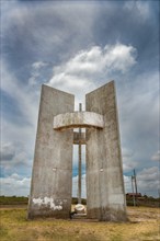 Monument of El Crucero, Nicaragua. Architectural obelisk of El Crucero