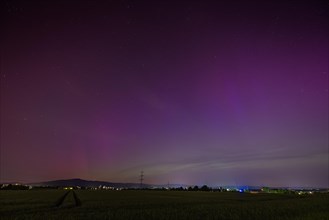 After several solar storms (solar flares), so-called auroras can be seen in the sky throughout