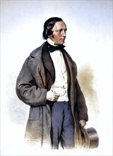 Eduard Lumpe (1813-1876), Dr med, Austrian gynaecologist, Historical, digitally restored