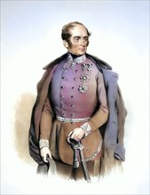 Portrait of Anton Freiherr von Piret-Bihain (1785-1851) Field Marshal Lieutenant, Historical,
