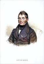 Anton Bosch (1783-1868), brewery owner in Vienna, Historical, digitally restored reproduction from