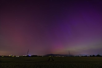 After several solar storms (solar flares), so-called auroras can be seen in the sky throughout