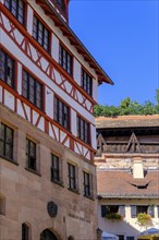 Museums Nuremberg, Albrecht Duerer House, Tiergaertnertor, Nuremberg, Middle Franconia, Franconia,