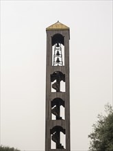 Church tower, Chiesa San Lorenzo, Porto Rotondo, Sardinia, Italy, Europe