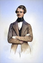 Arthur Russell (1825-1892), British diplomat, Member of Parliament, Historical, digitally restored