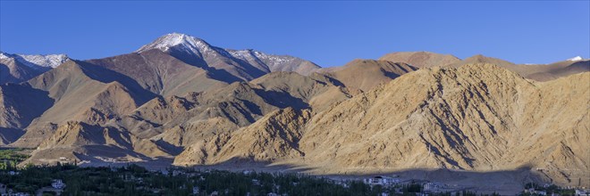 Mountains around Leh, Ladakh, Jammu and Kashmir, India, Asia