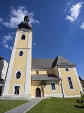Roman Catholic parish church, dedicated to St James the Elder, St. Jakob im Walde, Styria, Austria,