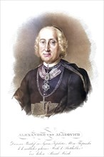 Alexander von Alagovich, Alagovits (25 August 1809 to 23 October 1829), also Bishop of Agram