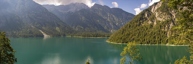 Plansee and Ammergau Alps, Tyrol, Austria, Europe
