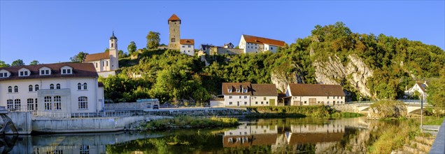 Rechtenstein Castle, Rechtenstein an der Donau, Swabian Alb, Upper Danube, Upper Swabia, Swabia,