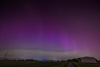 After several solar storms (solar flares), so-called auroras can be seen in the sky throughout