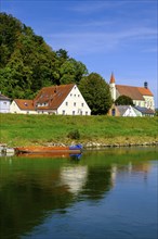 Kelheim on the Danube, Lower Bavaria. Bavaria, Germany, Europe
