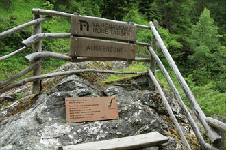 Umbaltal, Umbal Falls, Hohe Tauern National Park, East Tyrol, Austria, Europe