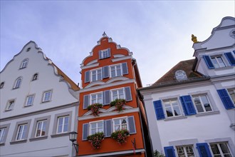 Half-timbered houses, Old Town, Oettingen, Noerdlinger Ries, Swabia, Bavaria, Germany, Europe