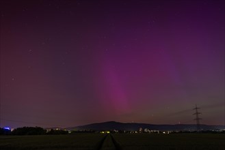 After several solar storms (solar flares), so-called auroras can be seen in the sky throughout