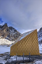 Futuristic public toilet, Senja, Troms, Norway, Europe