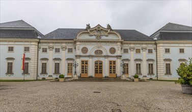 Halbturn Castle, Halbturn, castle park, avenue, Austria, Europe