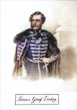 Franz von Zichy (1818-1900), Austrian-Hungarian Ambassador, Historical, digitally restored
