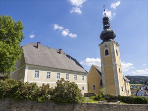 Roman Catholic parish church, dedicated to St James the Elder, St. Jakob im Walde, Styria, Austria,