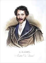 Adam Rabel (1800-1862), well-known dance teacher in Vienna, Historical, digitally restored