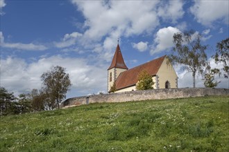 St. Stephanus and St. Ulrich, Ehingen am Ries, Noerdlinger Ries, Swabia, Bavaria, Germany, Europe