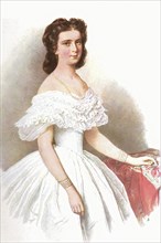Elisabeth of Austria (born 24 December 1837 as Elisabeth Amalie Eugenie von Wittelsbach, Duchess in