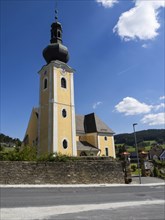 Roman Catholic parish church, dedicated to St James the Elder, St. Jakob im Walde, Styria, Austria,