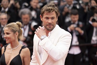 Cannes, France, 15.5.2024: Elsa Pataky and Chris Hemsworth at the premiere of Furiosa: A Mad Max