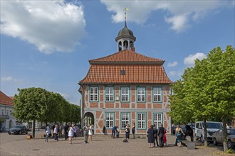 Town Hall, Market Square, Boizenburg, Mecklenburg-Vorpommern, Germany, Europe