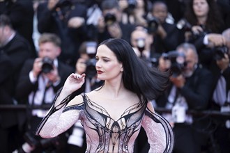 Cannes, France, 17.5.2024: Eva Green at the premiere of Kinds of Kindness on the red carpet of the