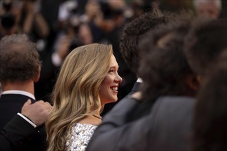 Cannes, France, 14 May 2024: Lea Seydoux during the opening of the 77th Cannes International Film