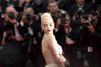 Cannes, France, 15.5.2024: Anya Taylor-Joy at the premiere of Furiosa: A Mad Max Saga on the red