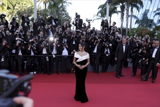 Cannes, France, 17.5.2024: Selena Gomez at the premiere of Emilia Perez on the red carpet of the